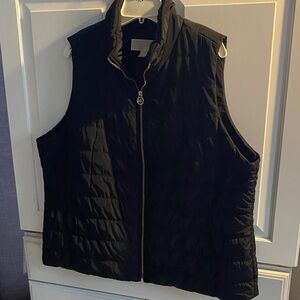 MICHAEL Michael Kors Black Quilted Vest